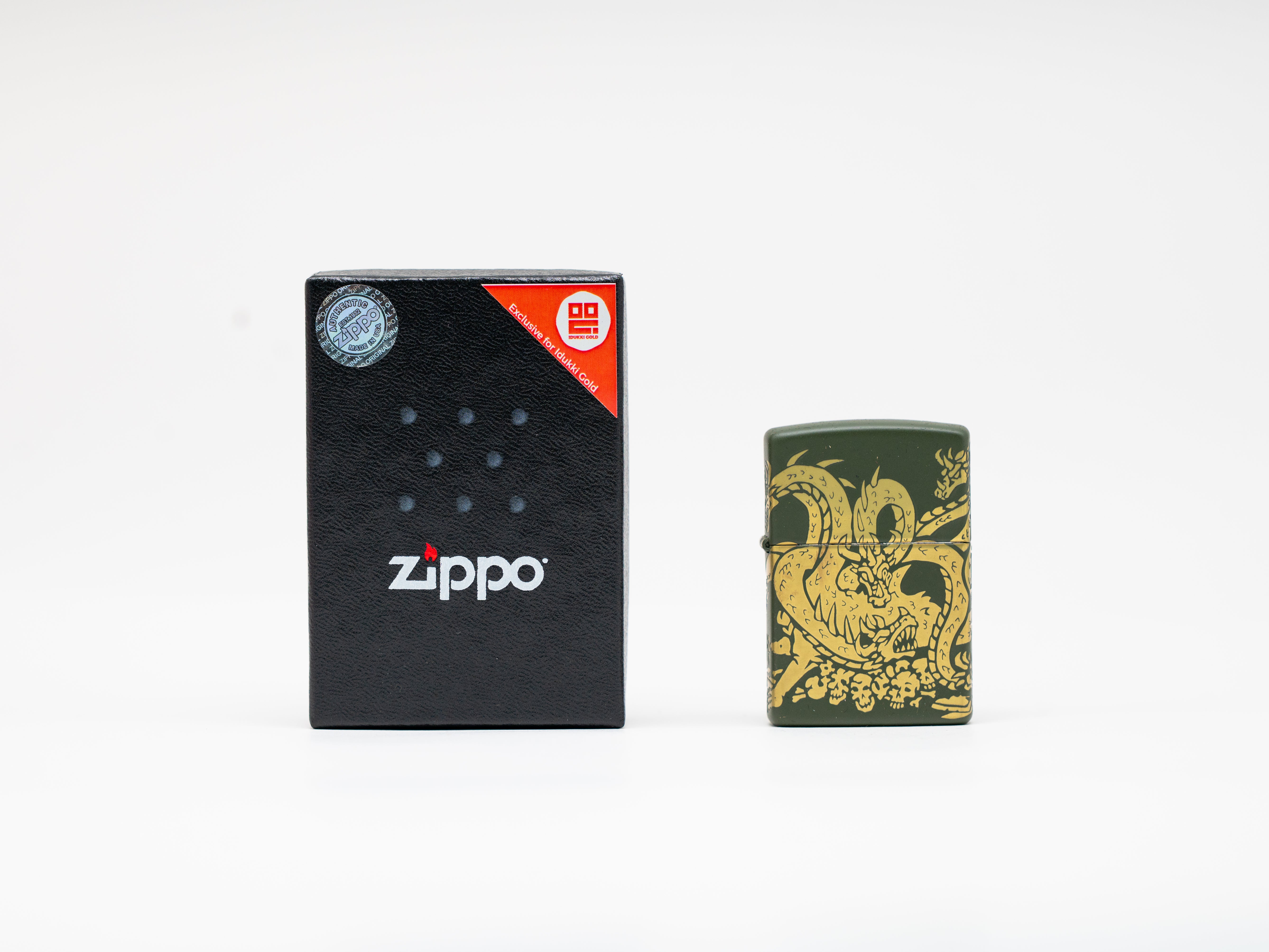 Zippo Dragon Design