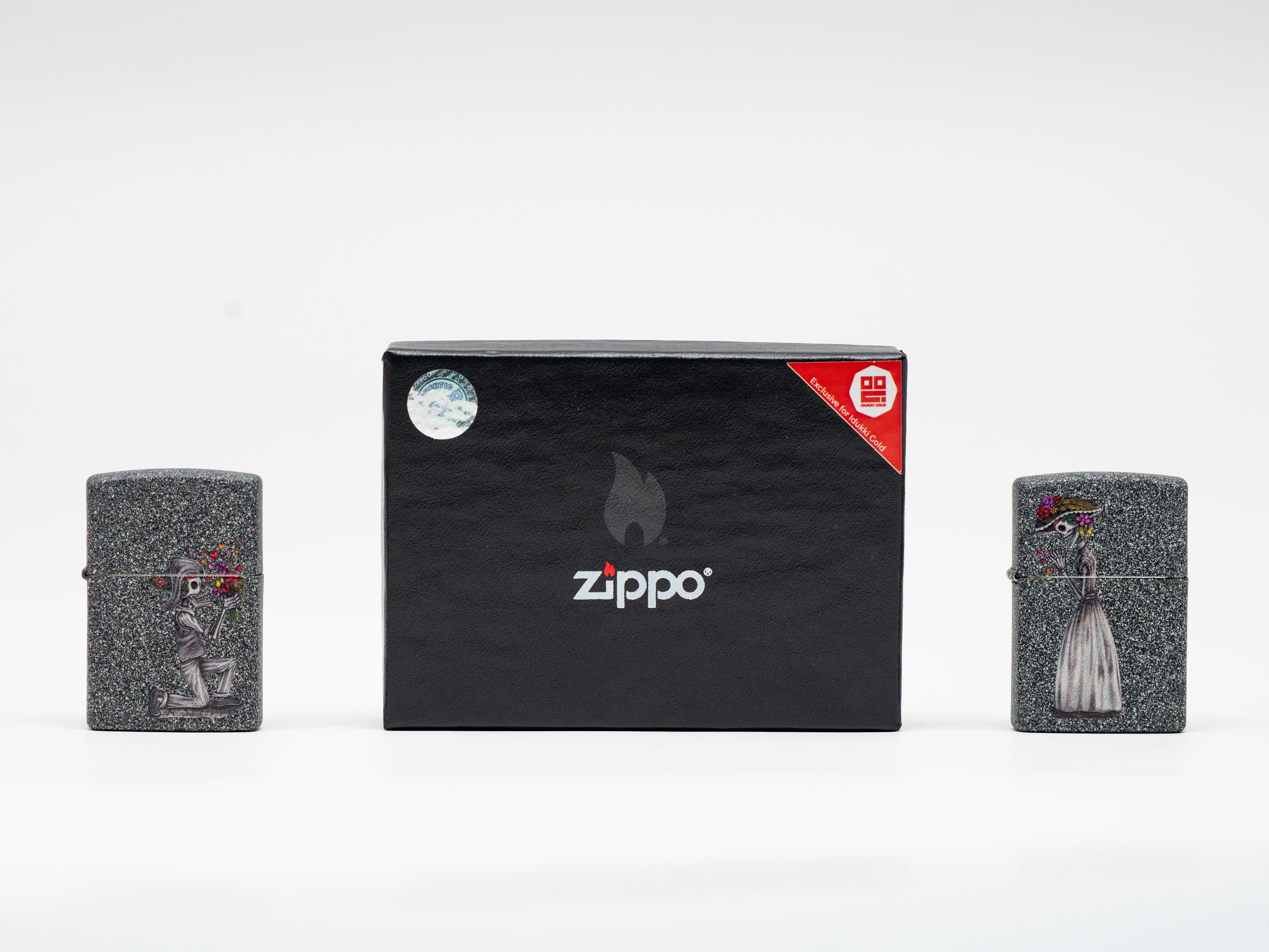 Zippo Day of Dead Skulls Set