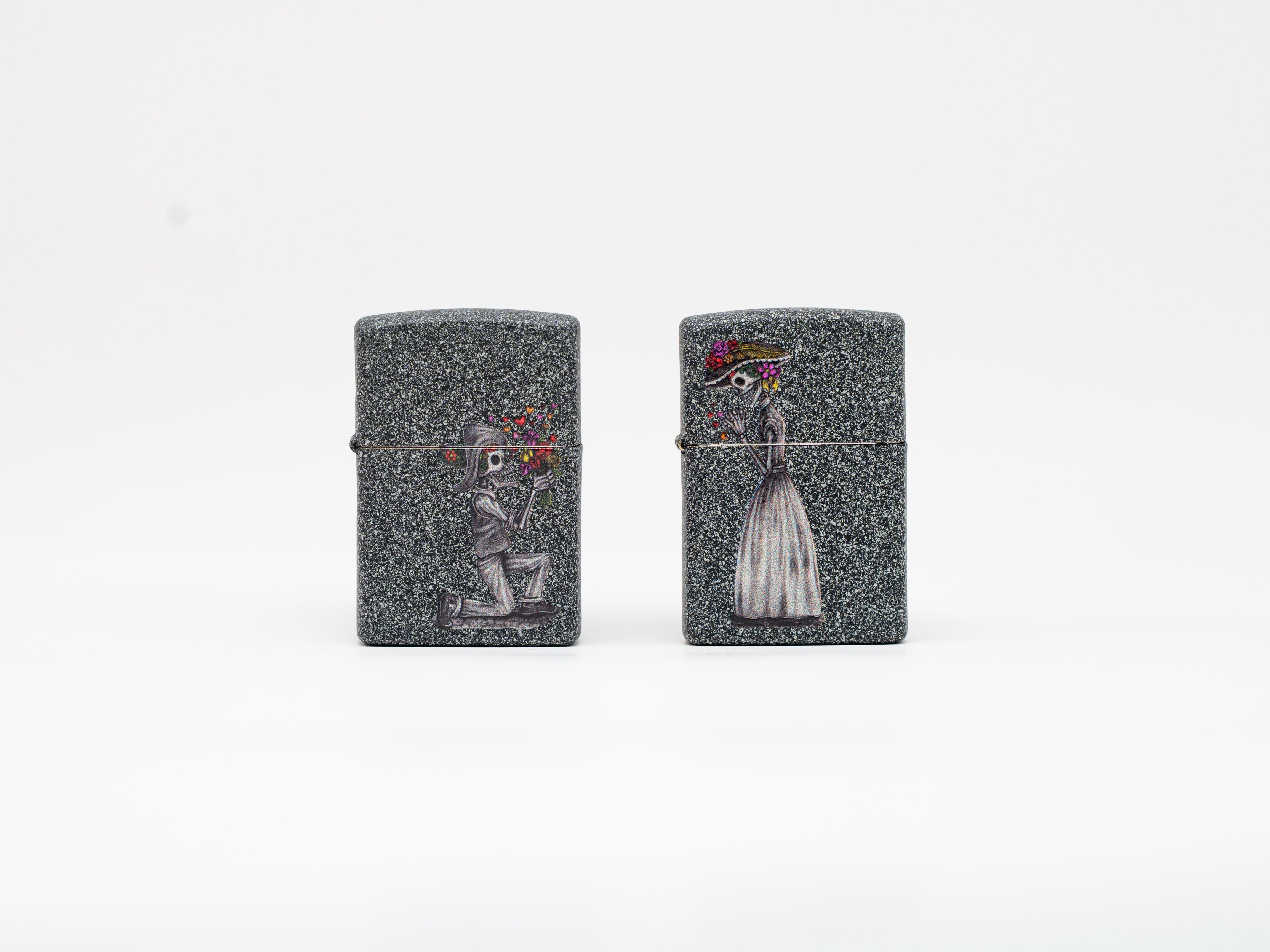 Zippo Day of Dead Skulls Set