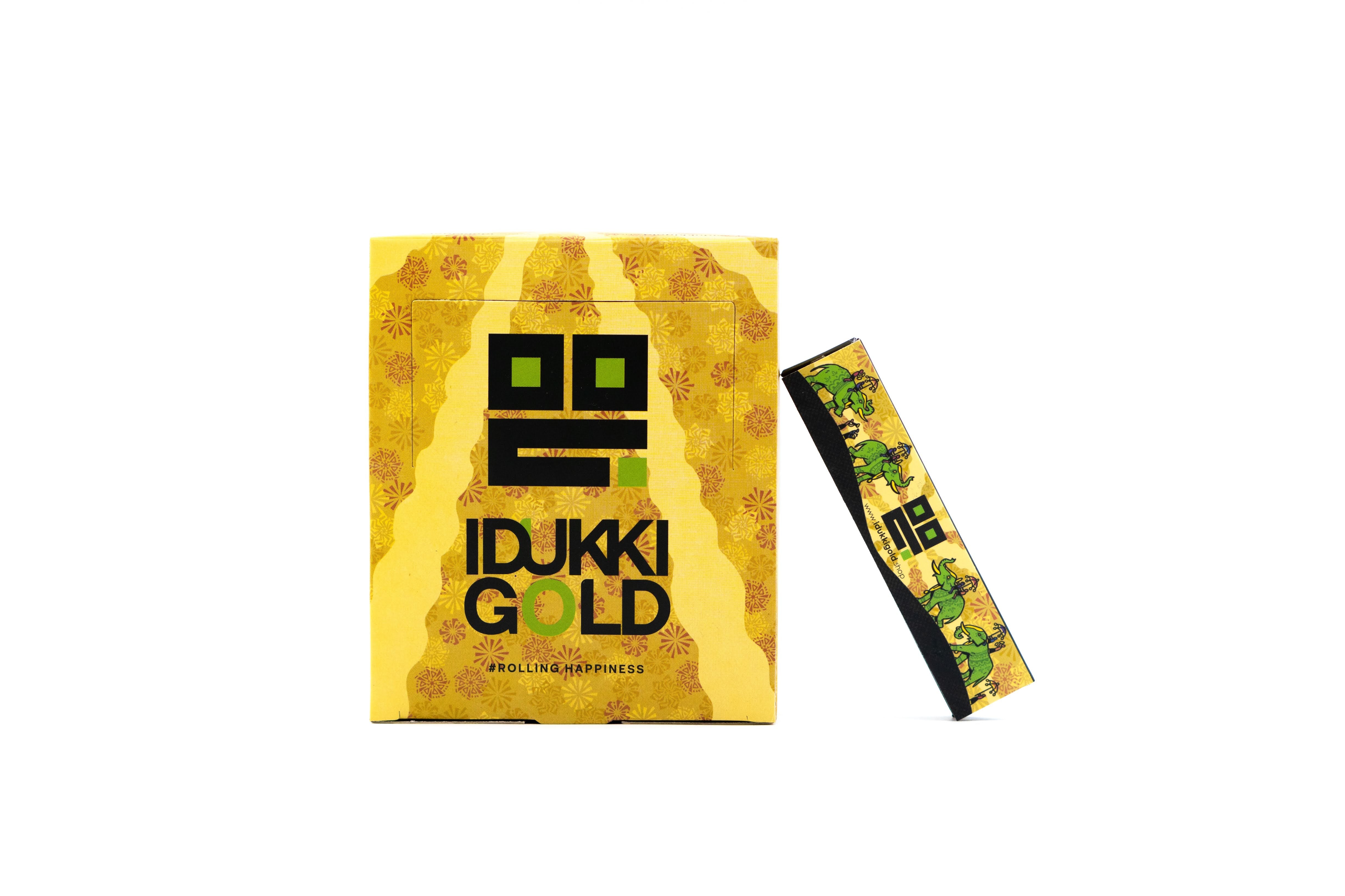 Idukki Gold King Size Slim White - Elephant Edition