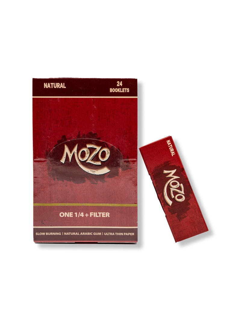 Mozo Booklet 1/4 With Filter Unbleached