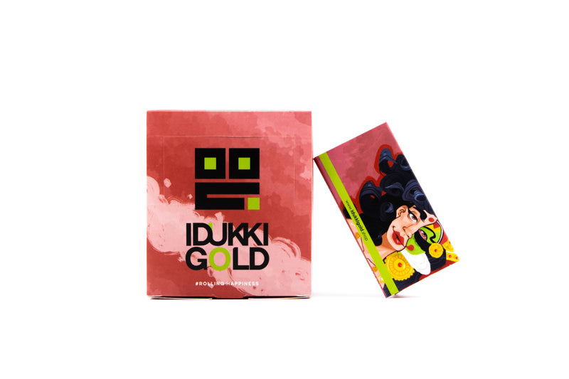 Idukki Gold Rolling Paper White - Kathakali Edition