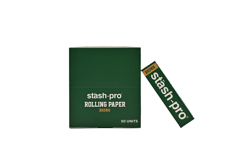 Stash Pro Rolling paper brown