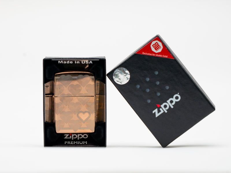 Zippo Heart Design