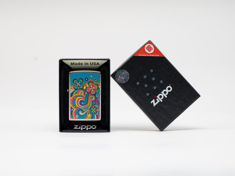 Zippo Flower Power Design