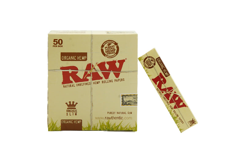RAW Organic Hemp KS Slim + Tips