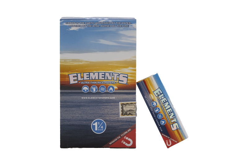 ELEMENTS ROLLING PAPERS 1 1/4 - 50 LEAVES