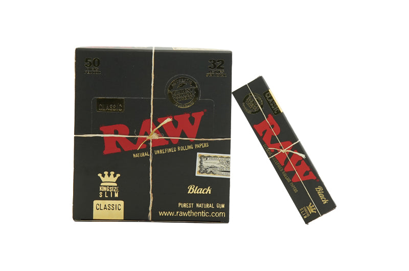 Raw Black Classic King Size Rolling Papers